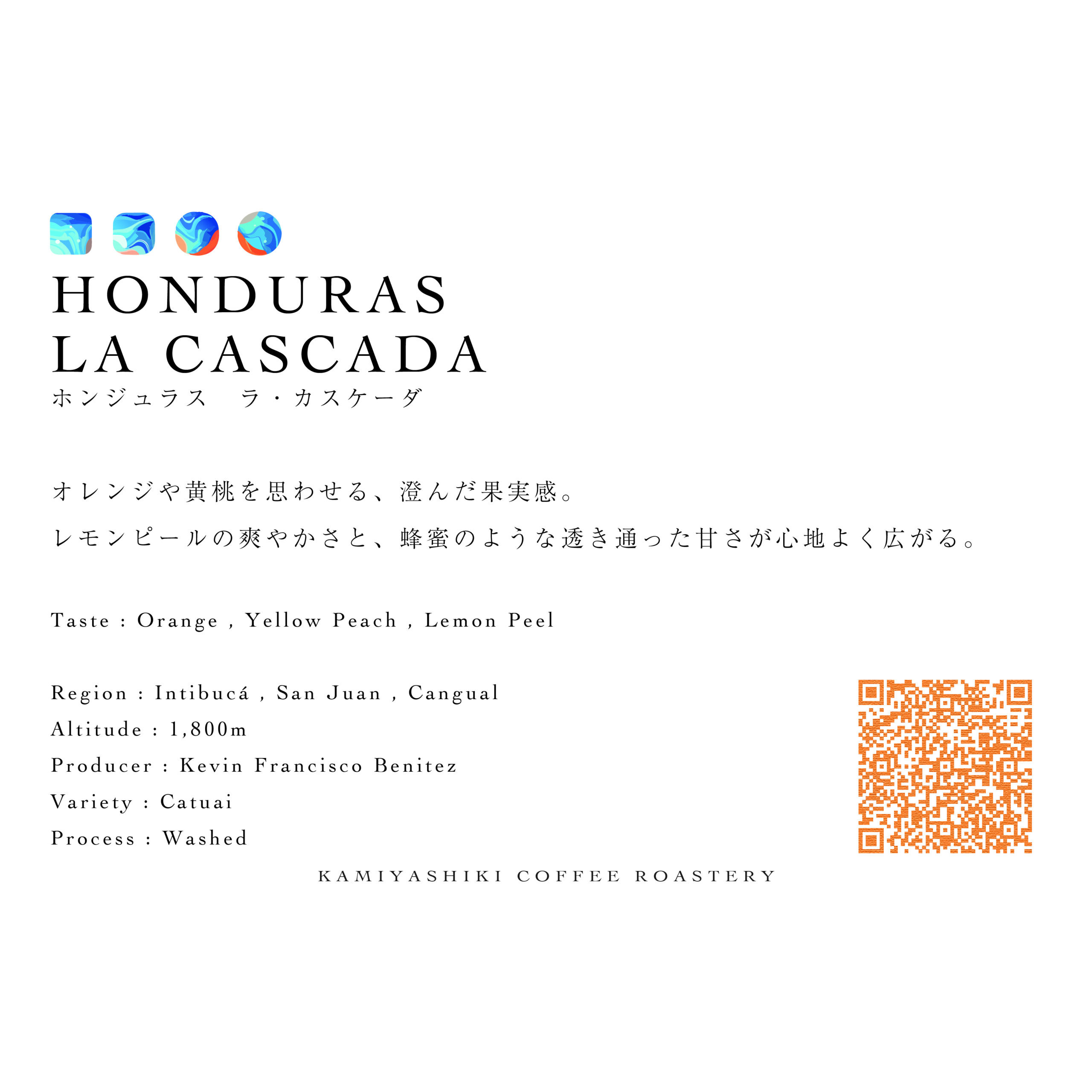 HONDURAS | LA CASCADA | Catuai Washed