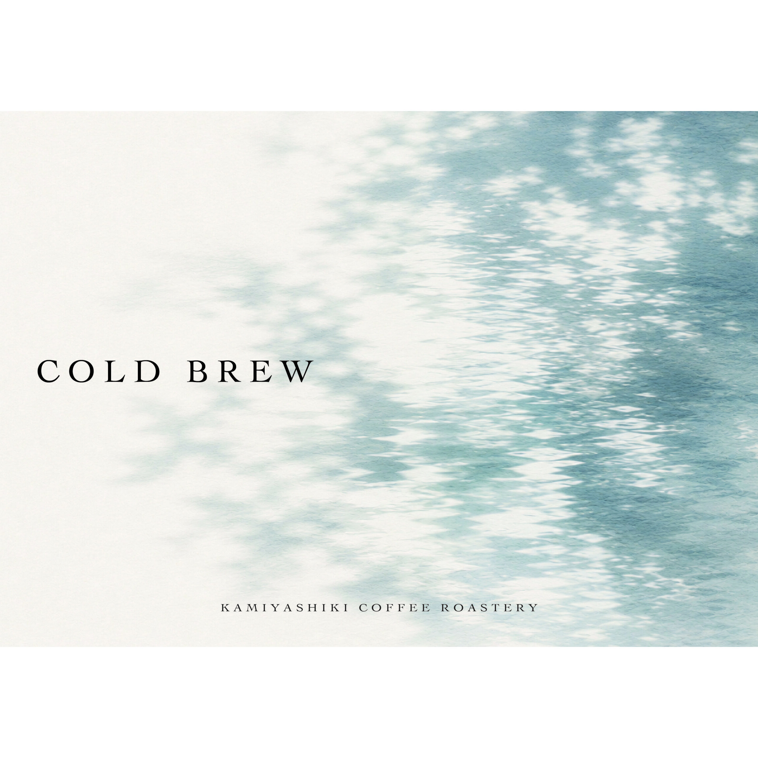 KAMIYASHIKI COLD BREW COFFEE
